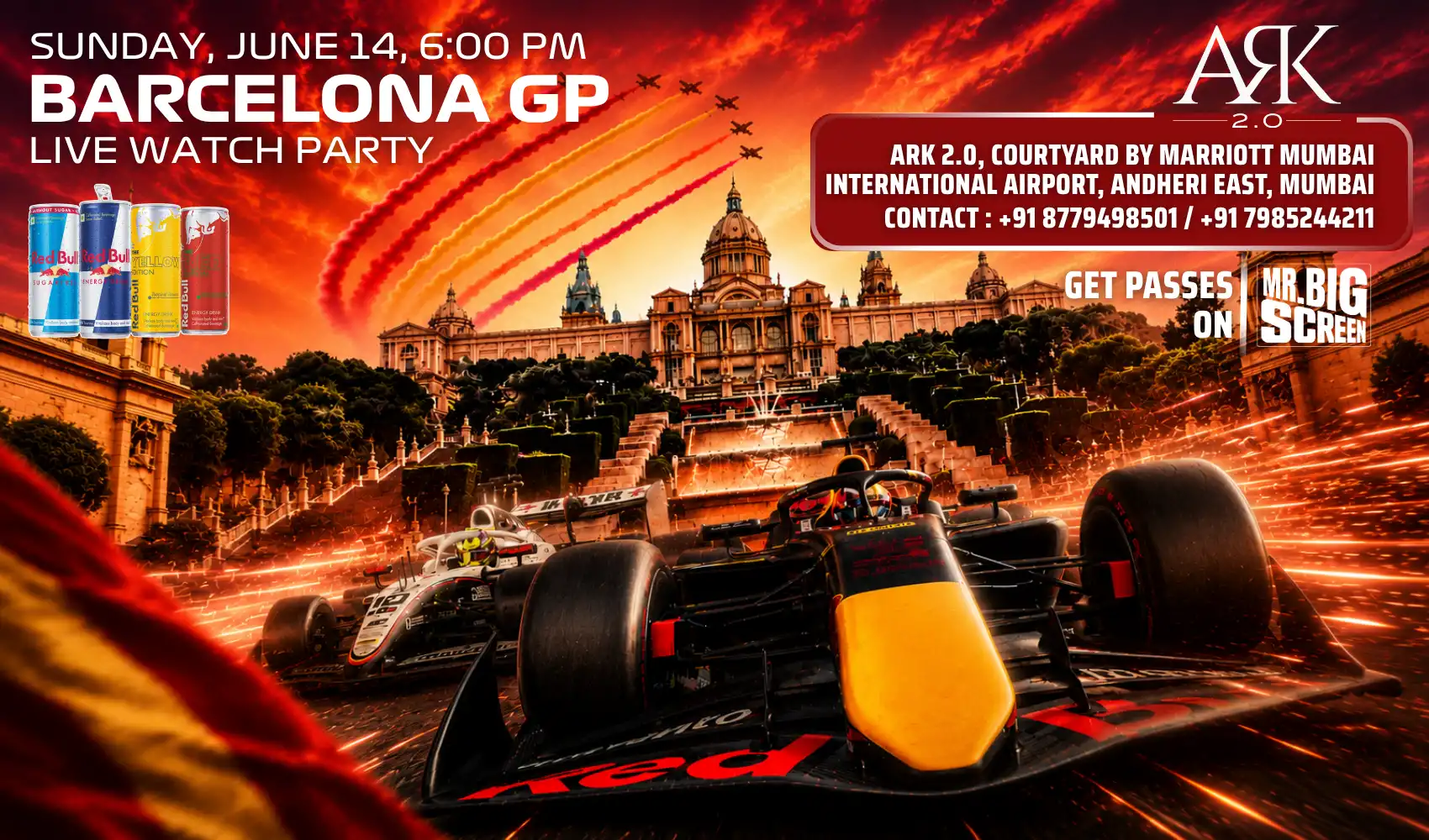 Barcelona GP 2026- F1 Screening, Ark 2.0 Lounge , Mumbai